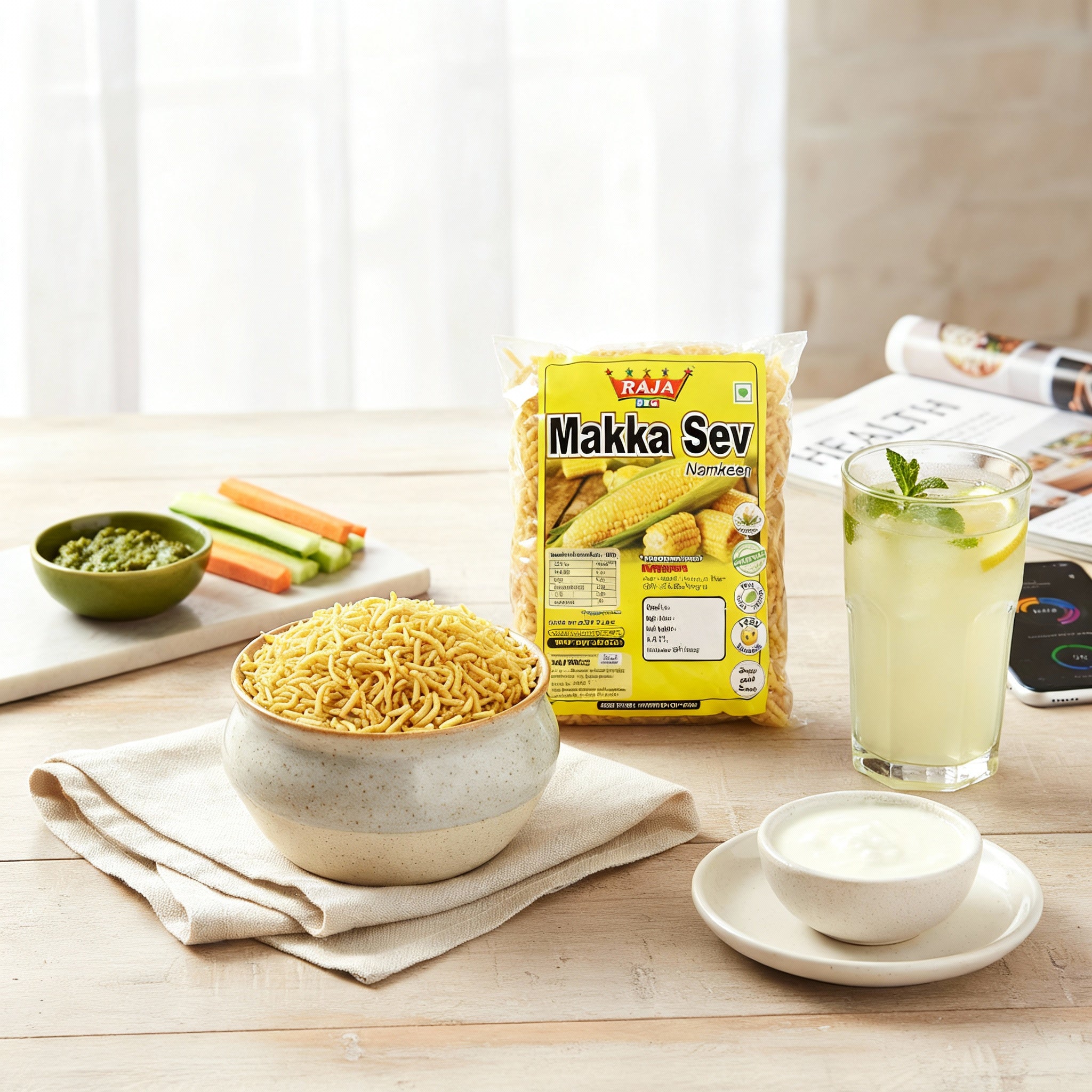 Makka Sev Air fried