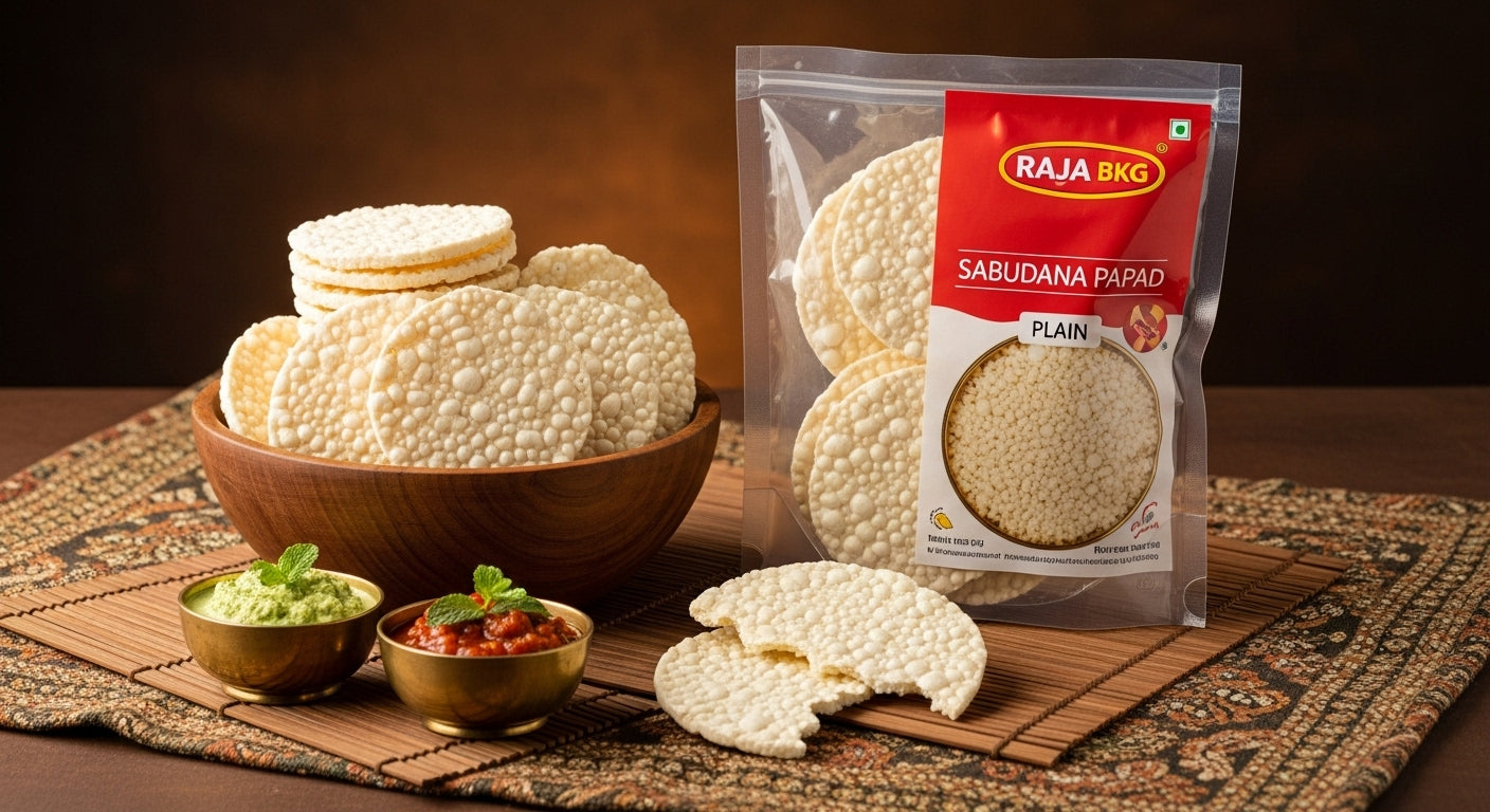 Sabudana Papad Plain