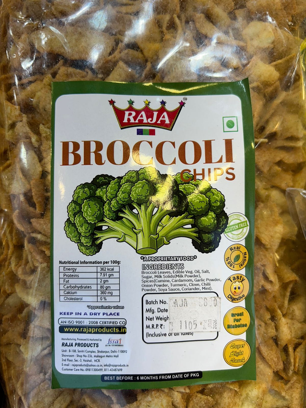 Broccoli Chips - RAJA BKG