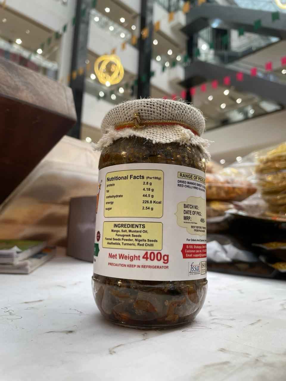 Dry mango Pickle