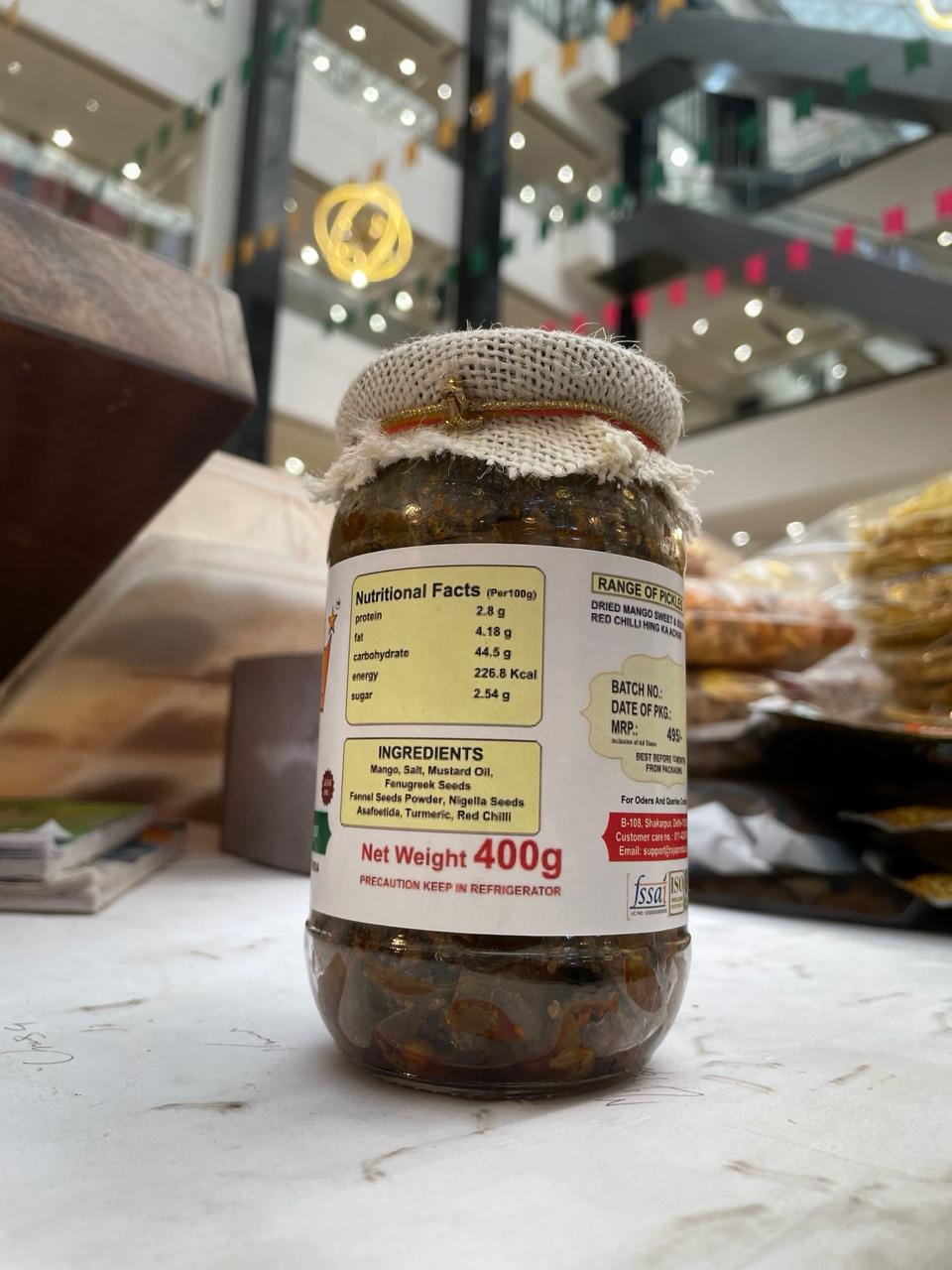 Dry mango Pickle